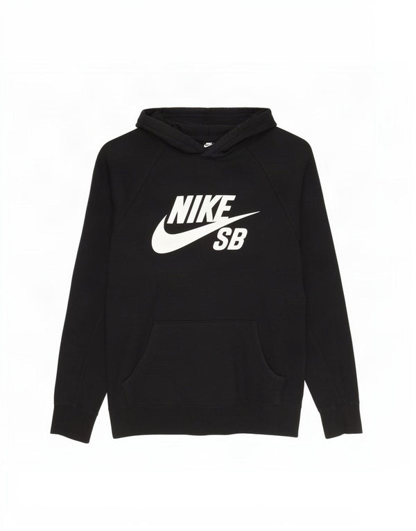 Ανδρικά γραφικά κουκούλα Nike, μεσαίο μαύρο