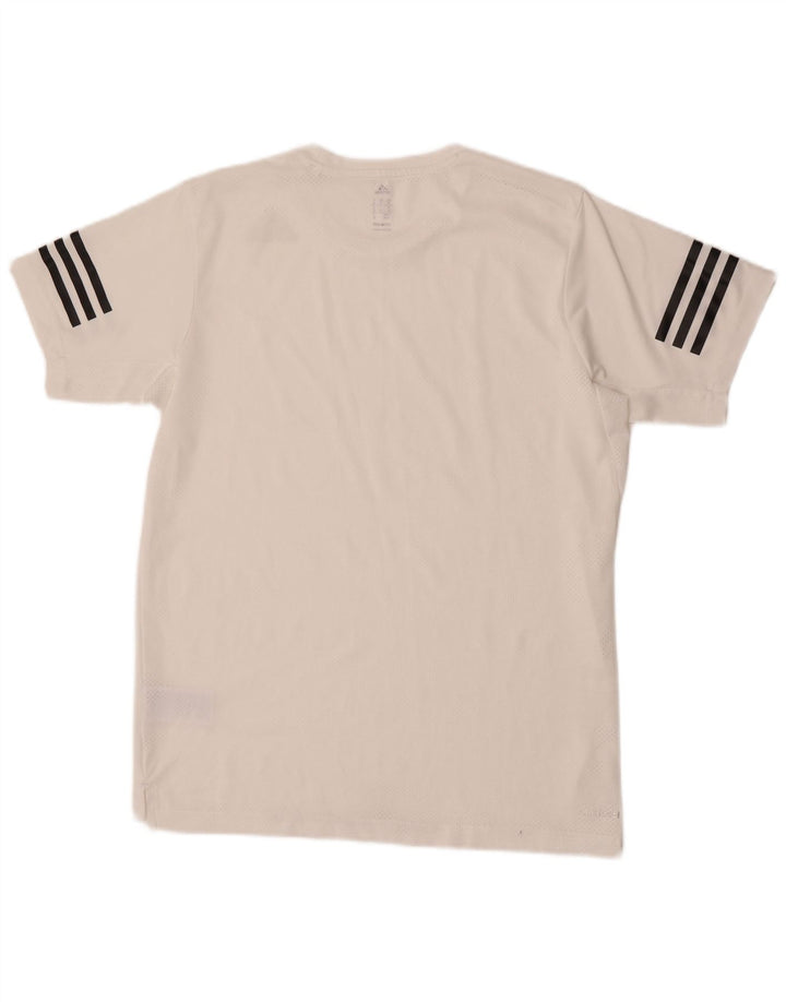 Ανδρικό T-Shirt Adidas Top Medium White Polyester