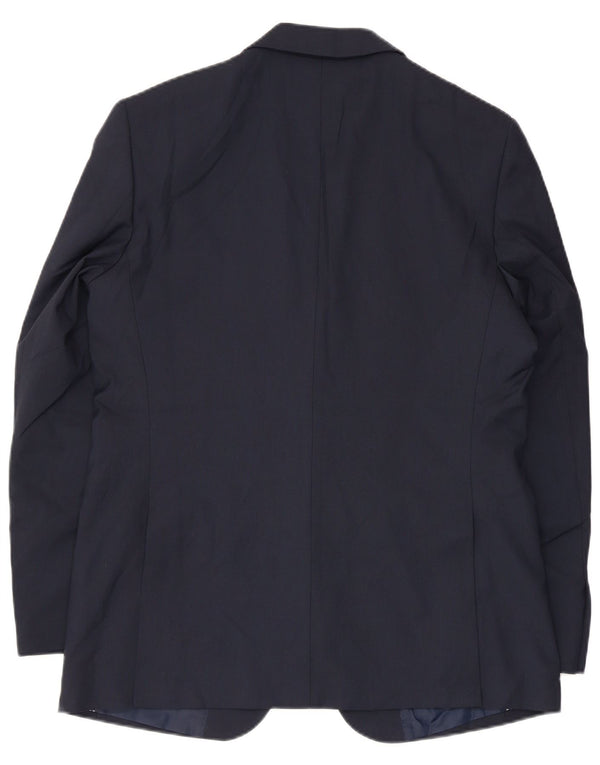 Marks & Spencer Ανδρικό μπλέιζερ με 2 κουμπιά μπουφάν UK 40 Large Navy Blue Polyester