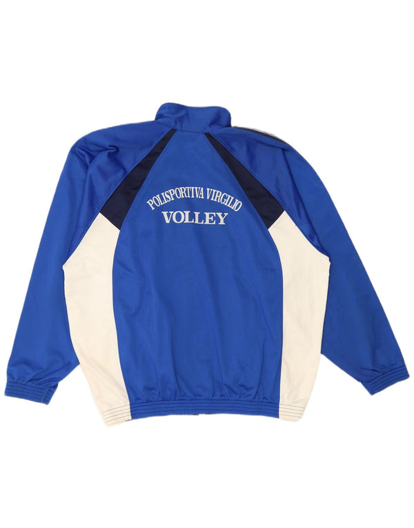 Ανδρική φόρμα Champion Graphic Top Jacket 2XL Blue Colourblock Polyester