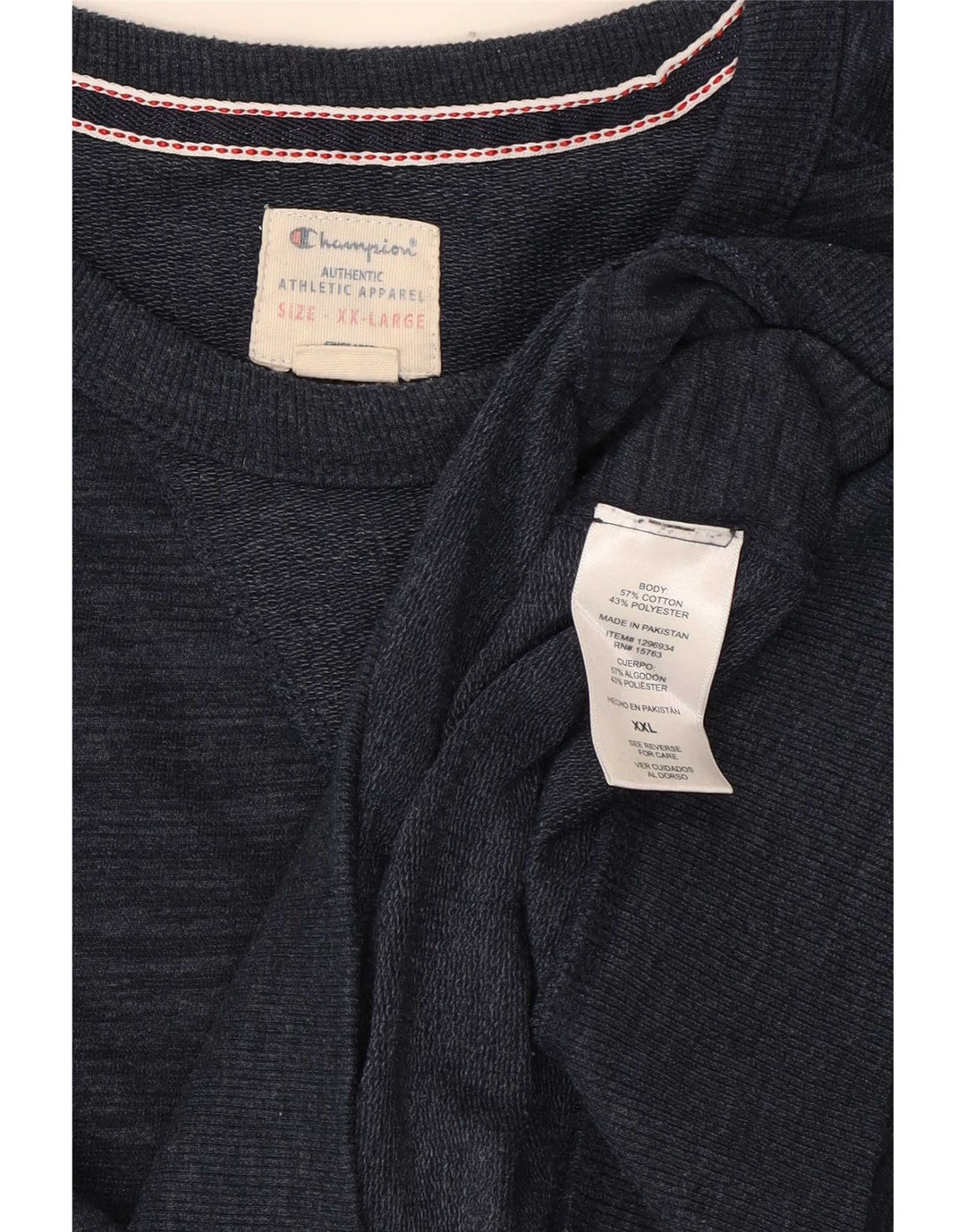 Ανδρική φούτερ Champion Jumper 2XL Navy Blue Flecked Cotton