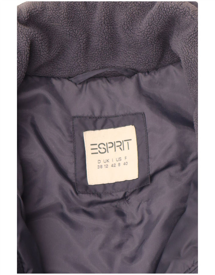 Esprit Γυναικείο παλτό UK 12 Medium Navy Blue