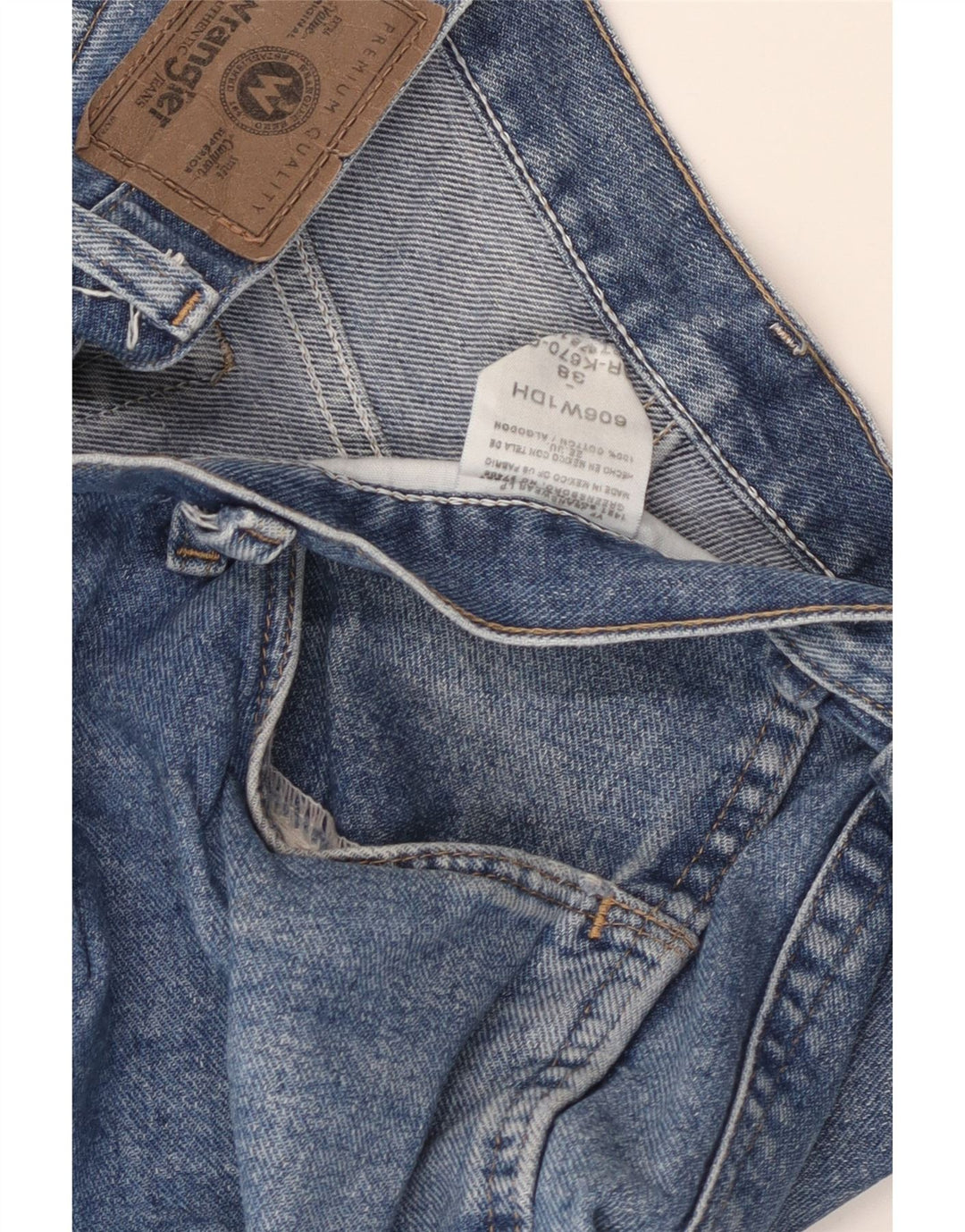 Ανδρικό τζιν σορτς WRANGLER W38 XL Μπλε βαμβακερό