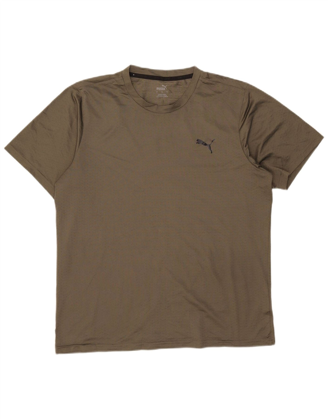 Ανδρικό T-Shirt Puma Top Large Khaki Polyester