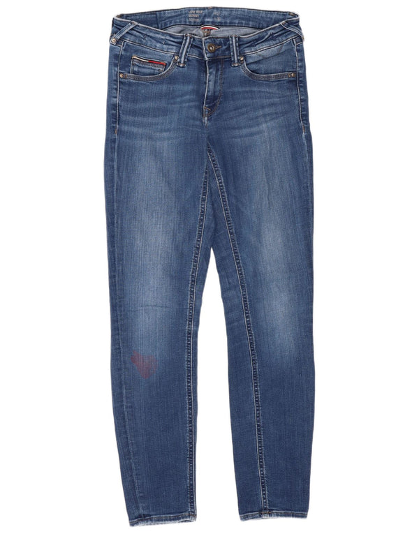 Tommy Hilfiger Γυναικεία Sophie Low Waist Skinny Jeans W27 L30 Μπλε βαμβακερό