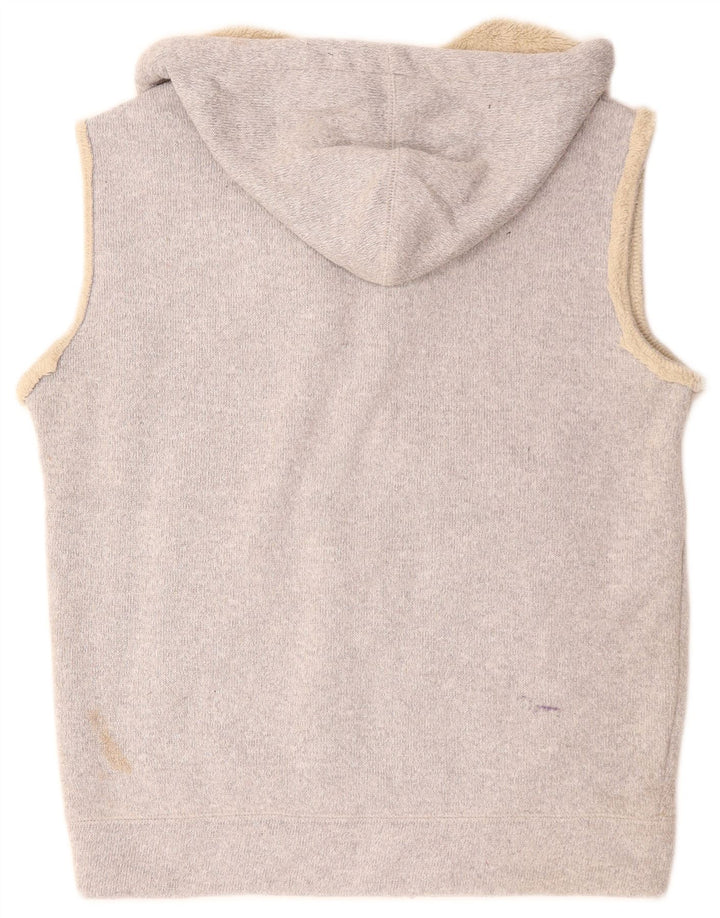 BILLABONG Ανδρικό πουλόβερ με κουκούλα με φερμουάρ Μικρό γκρι πολυεστέρα