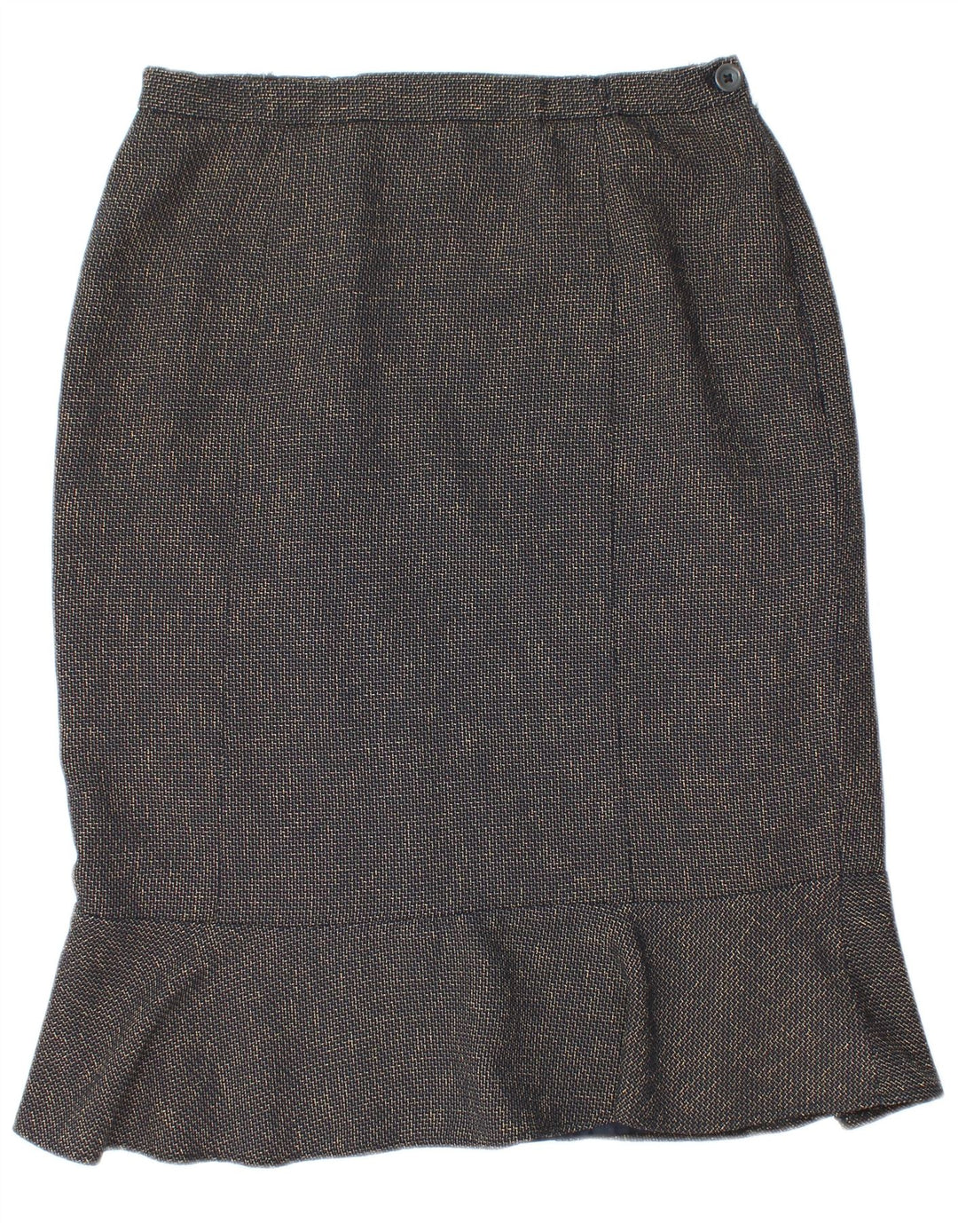 Eastex Γυναικεία Τρομπέτα Φούστα UK 12 Medium W30 Navy Blue Polyester