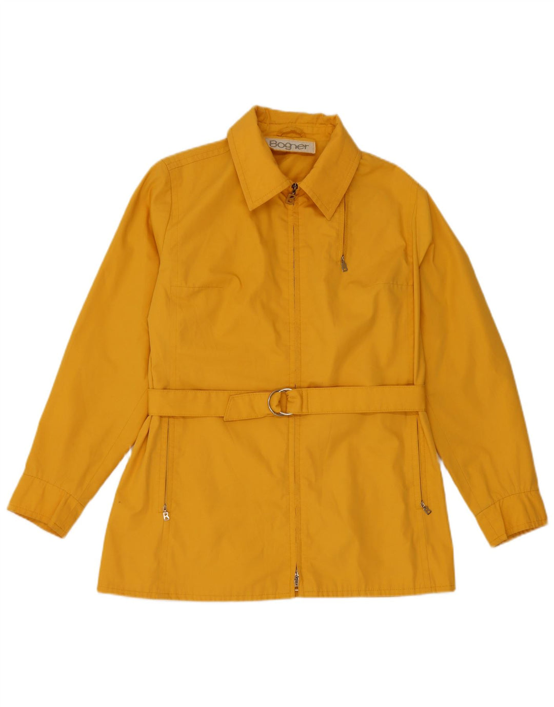 Bogner Γυναικείο Utility Jacket UK 12 Medium Yellow Cotton