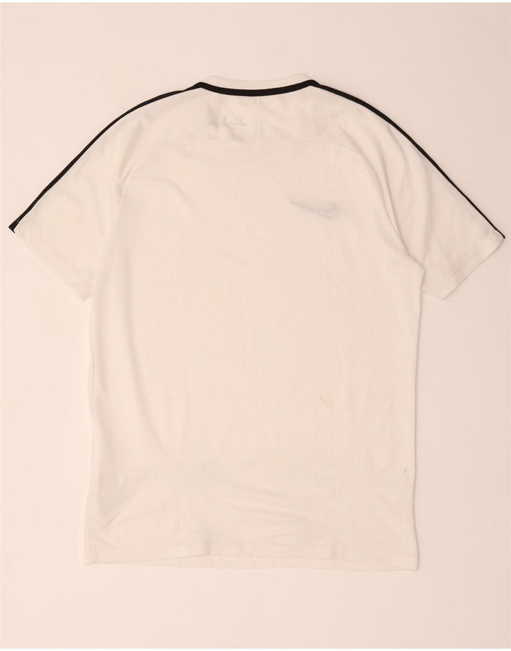 Ανδρικό T-shirt Nike Dri Fit Top Large White Colourblock Polyester