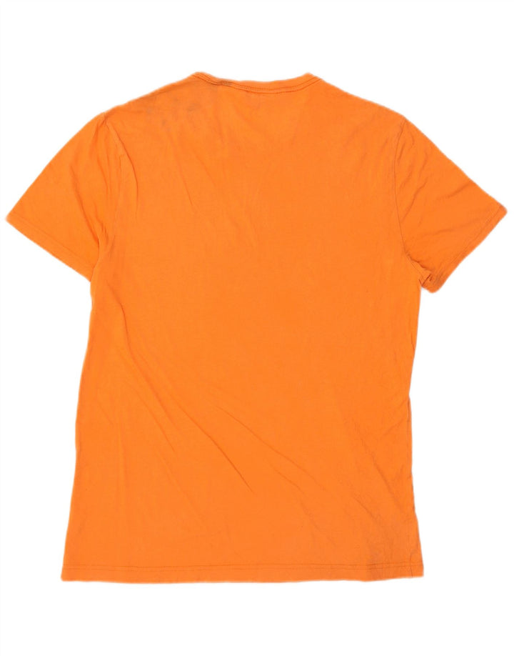 Ανδρικό γραφικό T-Shirt Penguin Top Μεσαίο πορτοκαλί βαμβακερό