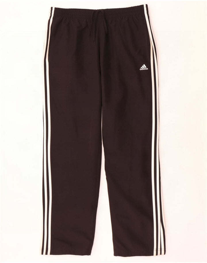 Ανδρική αθλητική φόρμα Adidas Climalite Παντελόνι μεγάλο μαύρο πολυεστέρα