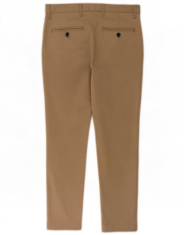Zara Ανδρικό παντελόνι Chino Slim EU 38 Small W30 L26 Beige