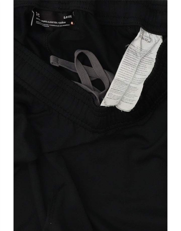 Ανδρική αθλητική φόρμα Under Armour Παντελόνι μεγάλο μαύρο πολυεστέρα
