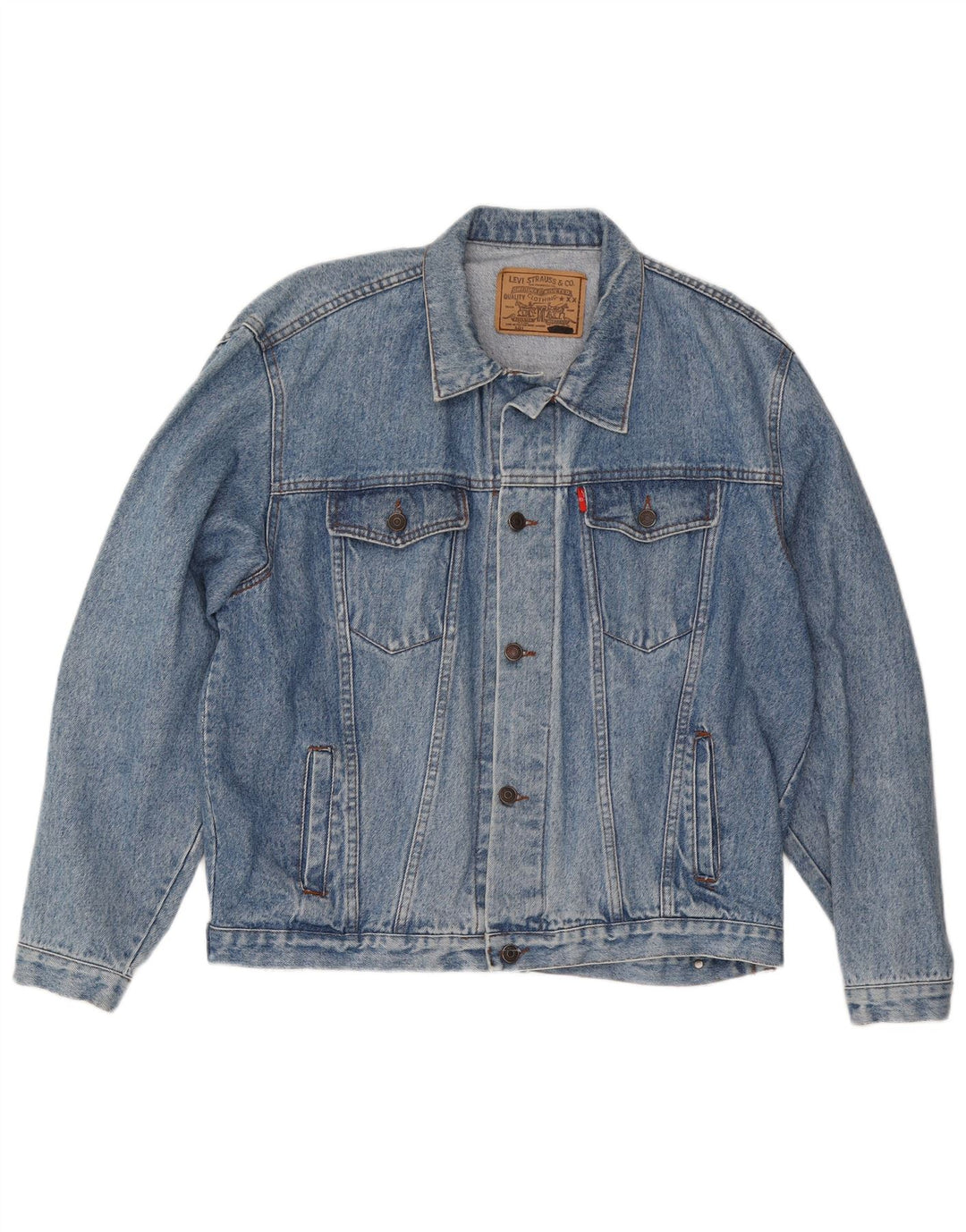 Ανδρικό τζιν μπουφάν Levi's UK 42 XL Μπλε