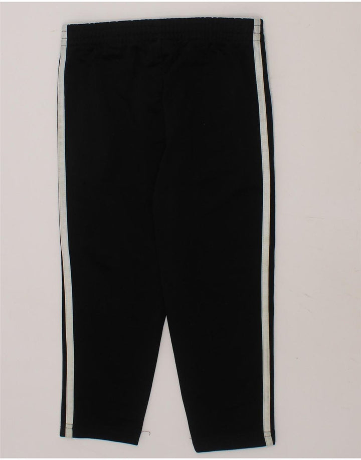 ADIDAS Boys Tracksuit Trousers 3-4 Years  Black Polyester Vintage Adidas and Second-Hand Adidas from Messina Hembry 