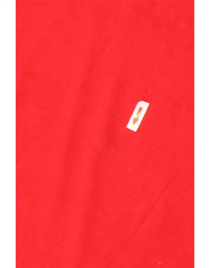 Ανδρικό γραφικό T-Shirt Adidas Top Μεσαίο κόκκινο βαμβακερό