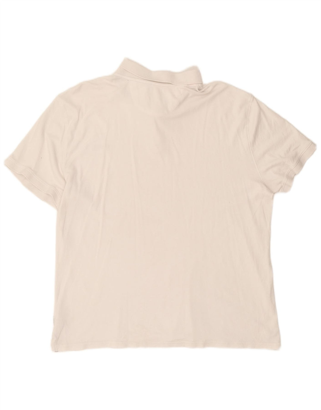 Calvin Klein Ανδρικό Πόλο Μπλουζάκι 2XL Λευκό βαμβακερό