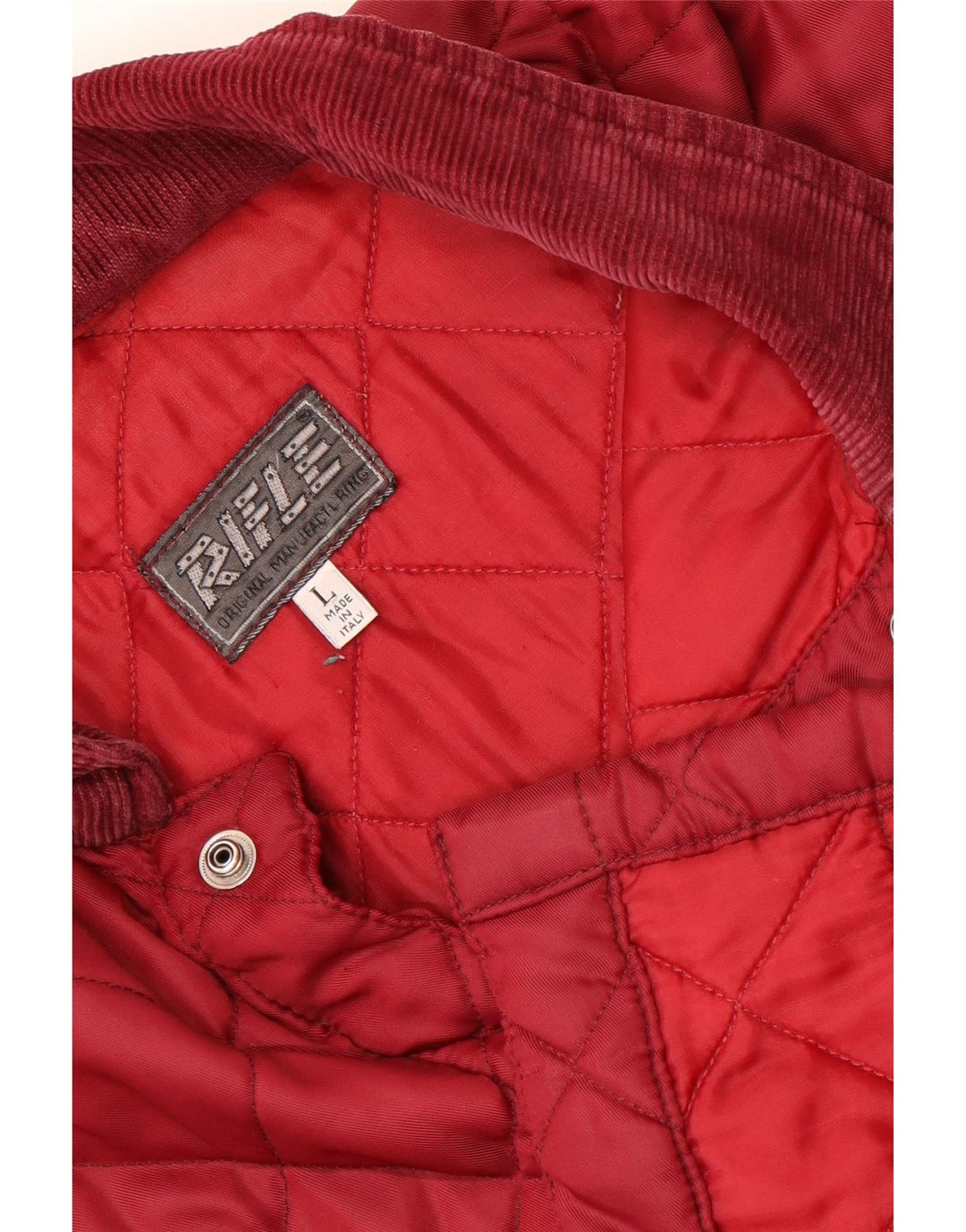 Ανδρικό καπιτονέ μπουφάν Rifle UK 40 Large Red