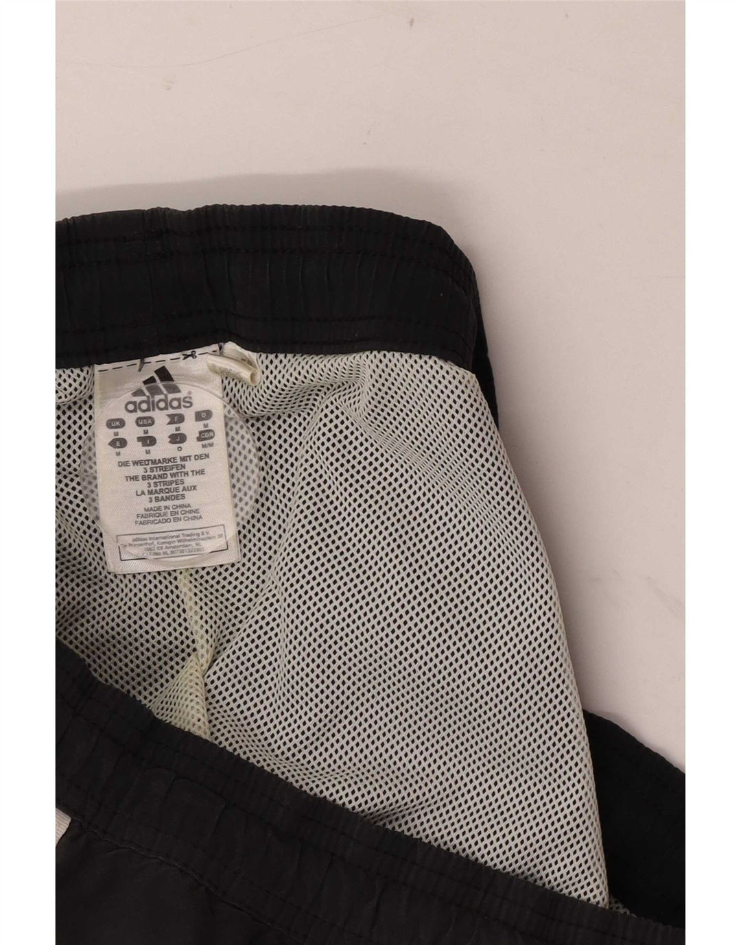 Ανδρικά μαγιό Adidas, μεσαίο μαύρο βαμβακερό