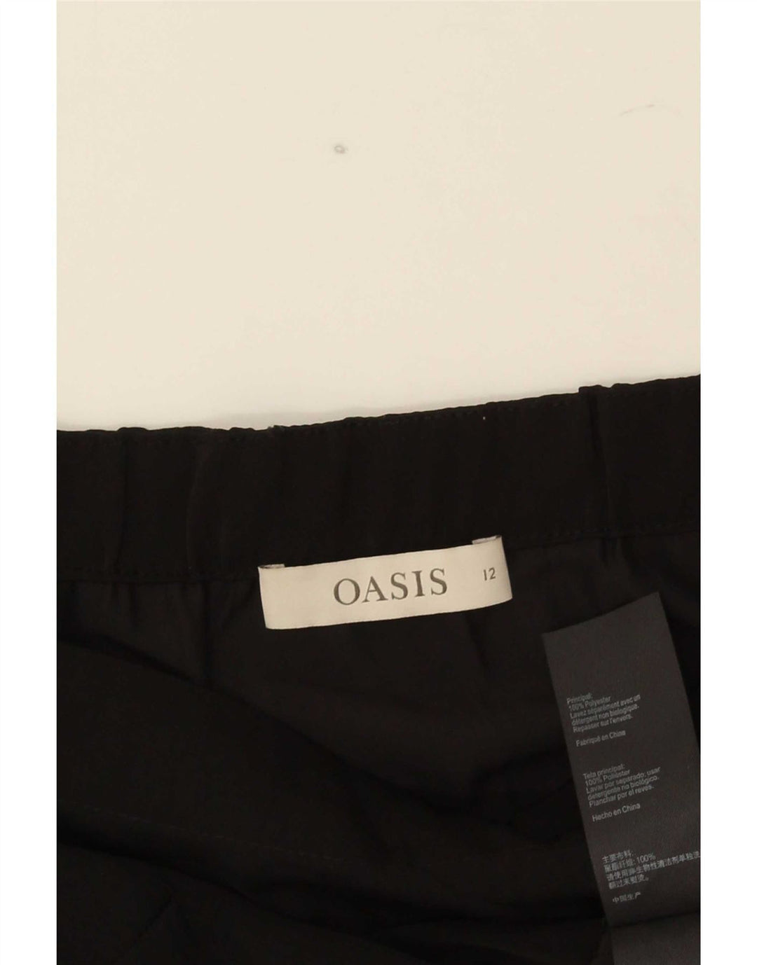 Oasis Womens 3/4 Sleeve Off Shoulder Top 12 μεσαίου μαύρου πολυεστέρα