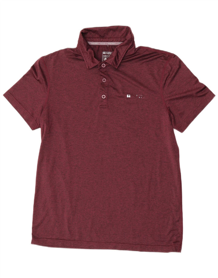 Ανδρικό πουκάμισο πόλο Mountain Warehouse Medium Maroon