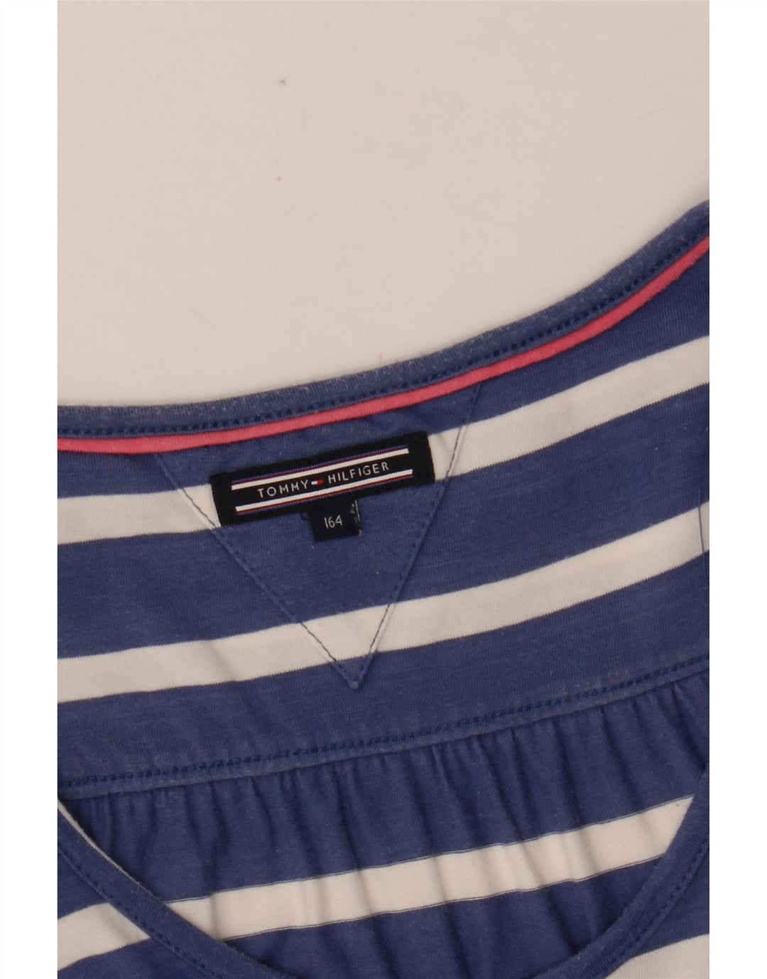 TOMMY HILFIGER Αμάνικο βασικό φόρεμα για κορίτσια 14-15 ετών Μπλε ριγέ