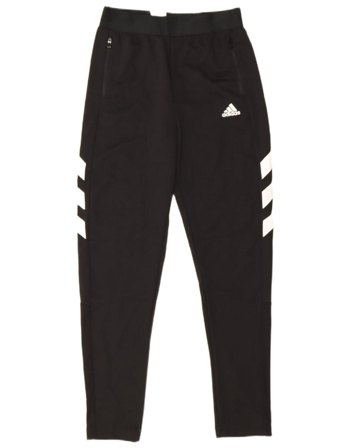Παντελόνι αθλητικής φόρμας Adidas Boys 13-14 ετών Μαύρο Πολυεστέρα