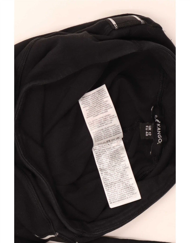 Γυναικεία γραφικά κολάν Kangol UK 12 μεσαίο μαύρο βαμβακερό