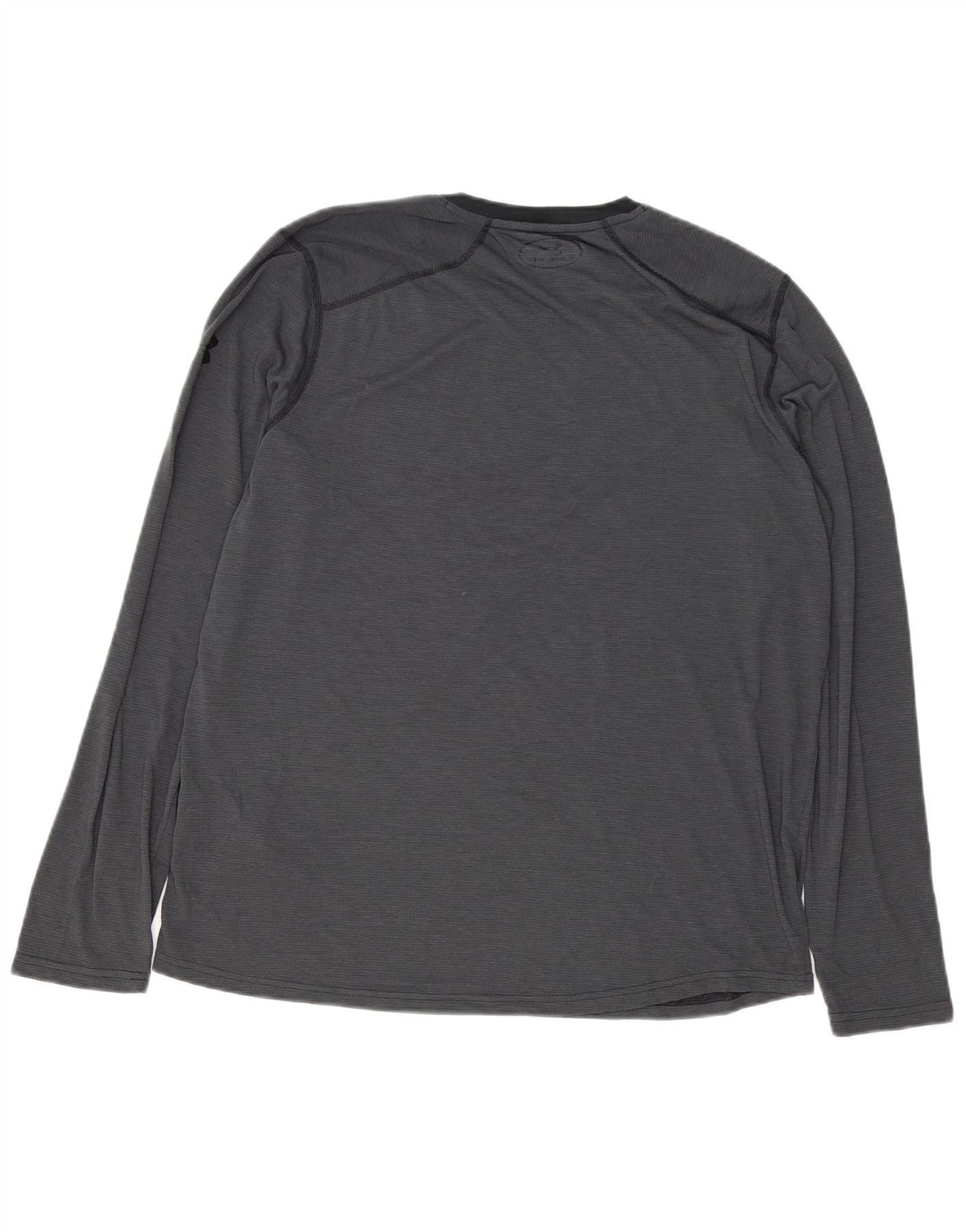 UNDER Armor Ανδρικό κάλυμμα θερμότητας με μακρυμάνικο μεγάλο γκρι πολυεστέρα