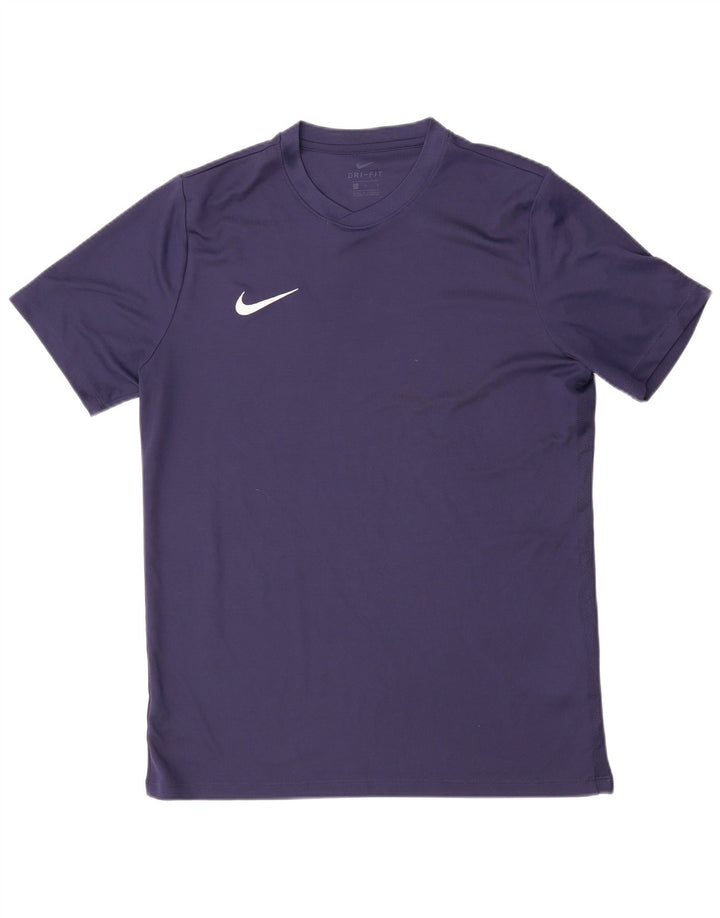 Ανδρικό μπλουζάκι Nike Dri Fit Top Large Navy Blue Polyester