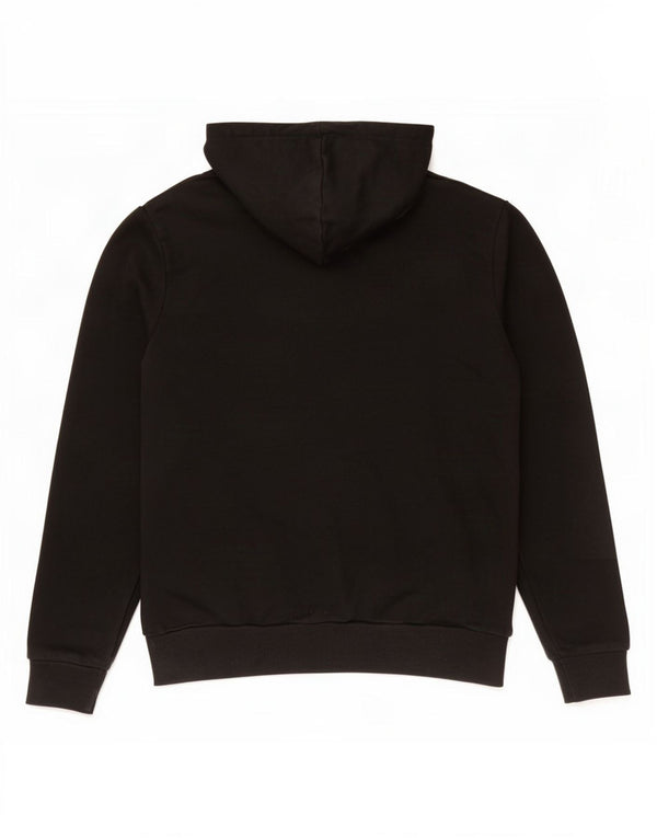 Puma Γυναικείο Γραφικό Hoodie Jumper UK 10 Small Black