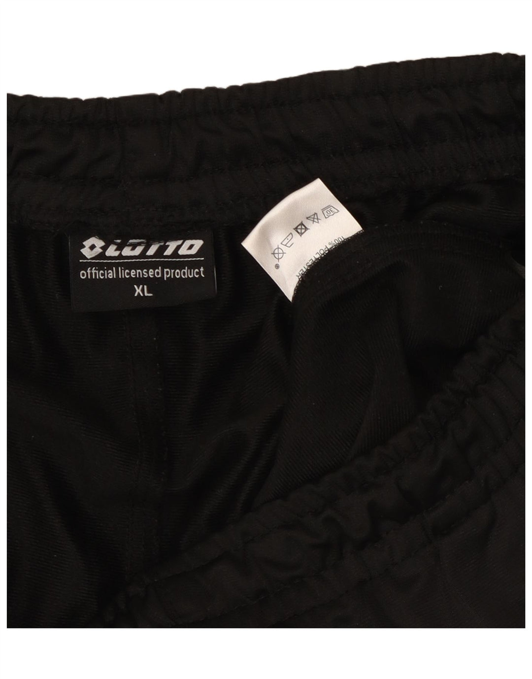 Ανδρική φόρμα Lotto Παντελόνι Joggers XL Μαύρο Πολυεστέρα
