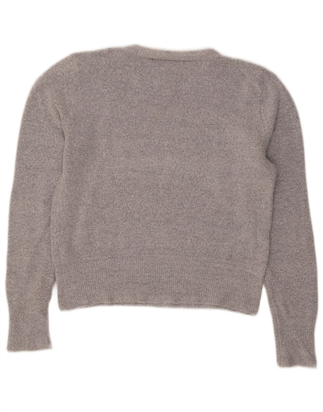 Γυναικείο πουλόβερ Oasis Crop Crew Neck Jumper UK 12 Medium Grey Acrylic