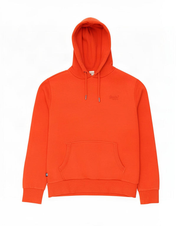 Superdry Ανδρικό Hoodie Jumper XL Πορτοκαλί βαμβακερό