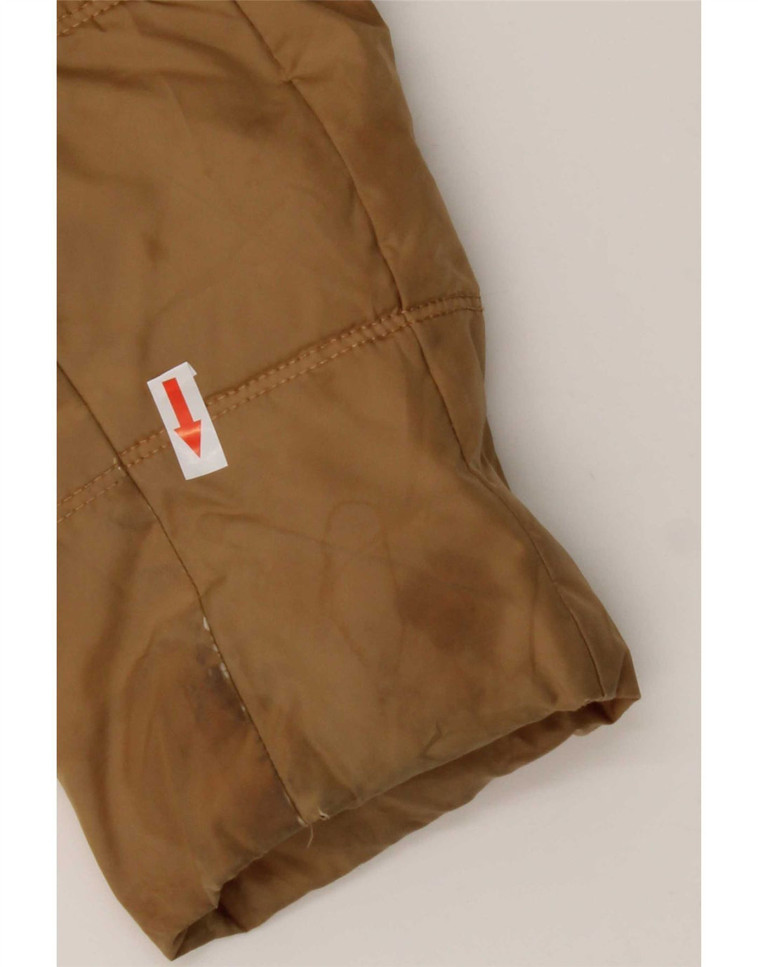 Tommy Hilfiger γυναικείο παλτό με κουκούλα UK 10 Small Brown Polyester