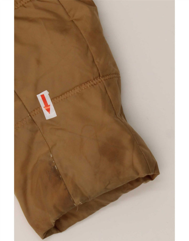 Tommy Hilfiger γυναικείο παλτό με κουκούλα UK 10 Small Brown Polyester