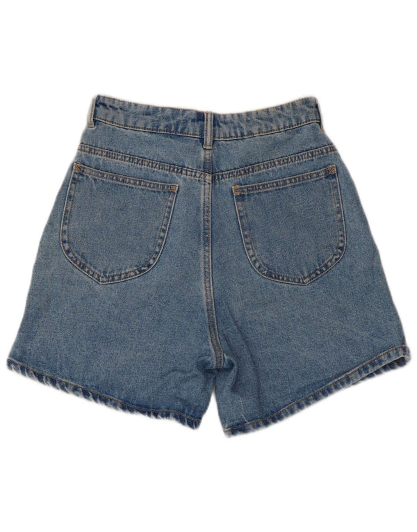 Zara Γυναικείο τζιν σορτς με ψηλόμεσο Trafaluc EU 34 2XS W24 Μπλε