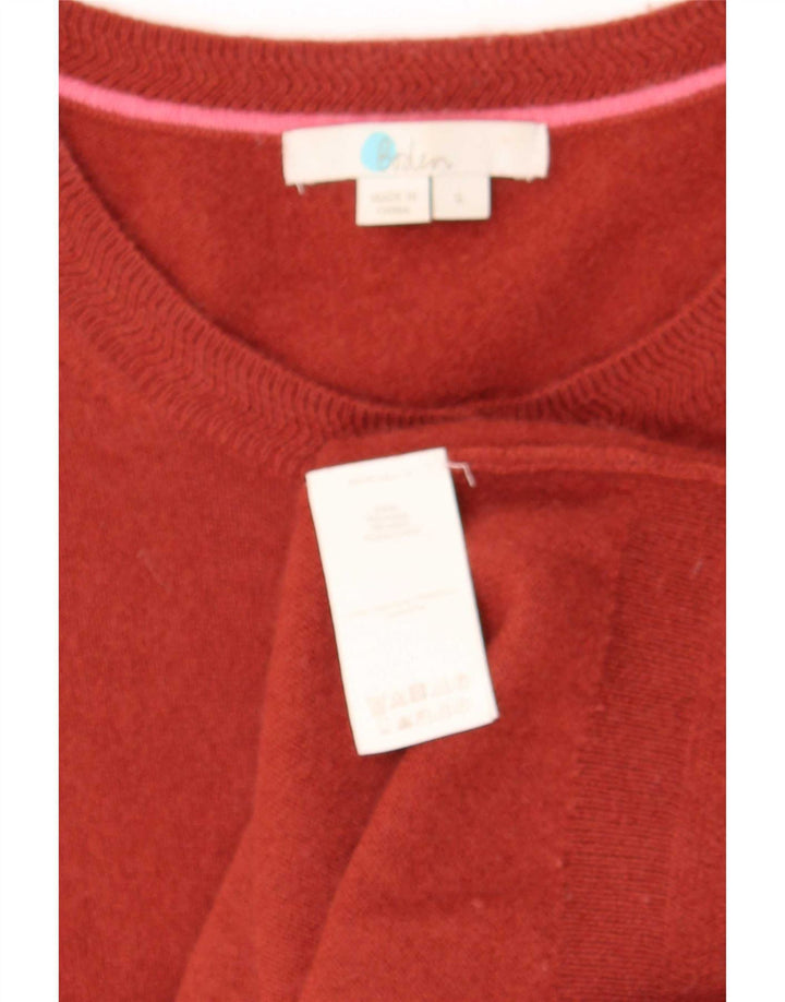 Γυναικεία ζακέτα Boden UK 10 Small Red Cashmere