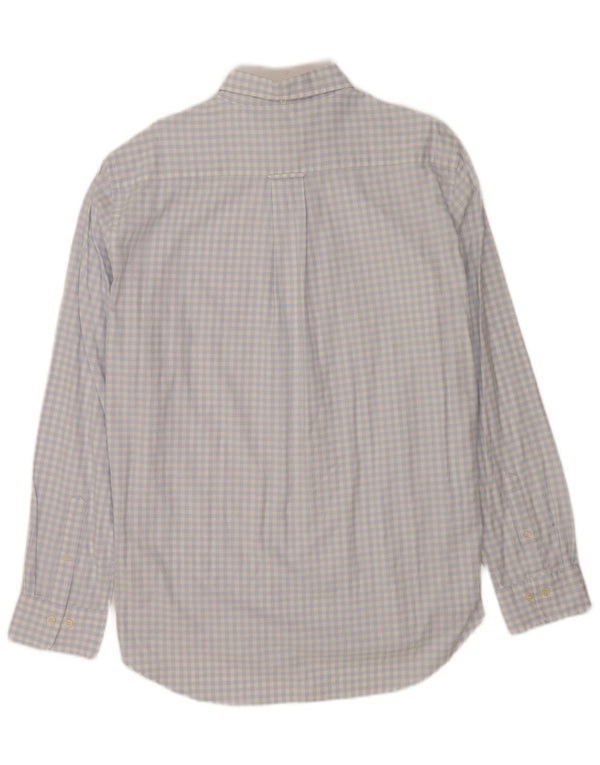 Ανδρικό πουκάμισο Gant Regular Fit Size 43/44 17 1/2 XL Blue Gingham Cotton