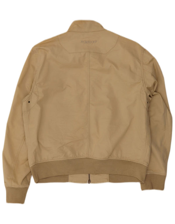 Jeckerson Ανδρικό Bomber Jacket UK 42 XL Beige Cotton