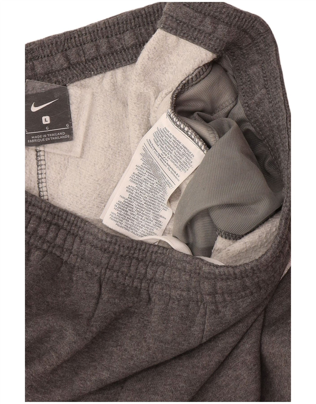 Ανδρική φόρμα Nike Παντελόνι Joggers μεγάλο γκρι βαμβακερό