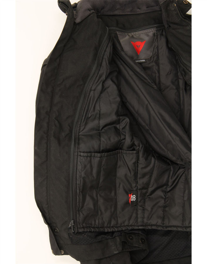 DAINESE Mens Racer Jacket IT 48 Medium Black Vintage Dainese and Second-Hand Dainese from Messina Hembry 
