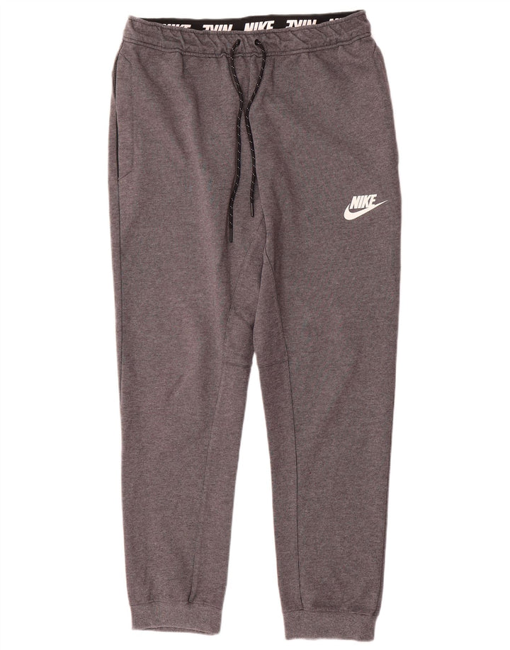 Ανδρική αθλητική φόρμα Nike, Joggers, βαμβακερό σε μεσαίο γκρι