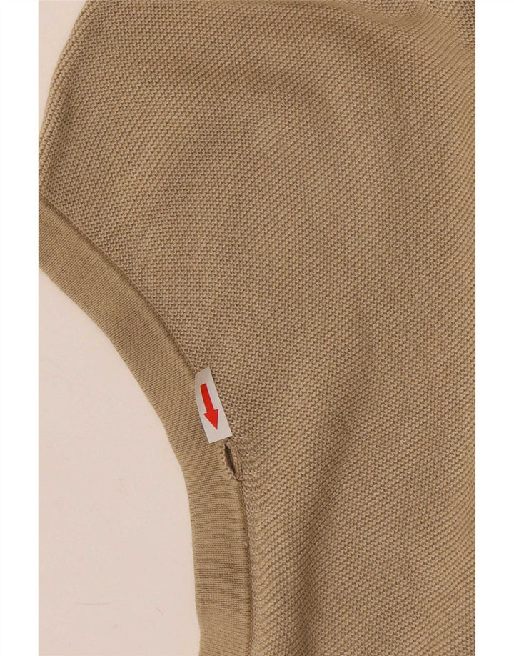 Izod Ανδρικό γιλέκο Tank Top XL Μπεζ βαμβακερό