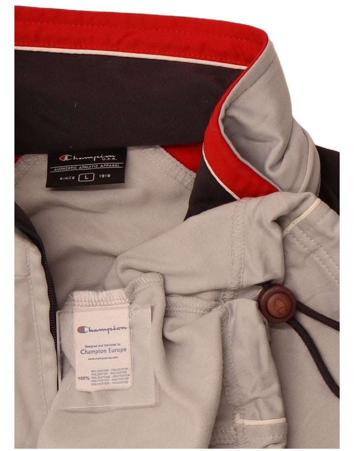 Ανδρική φόρμα Champion Top Jacket Large Grey Colourblock Polyester