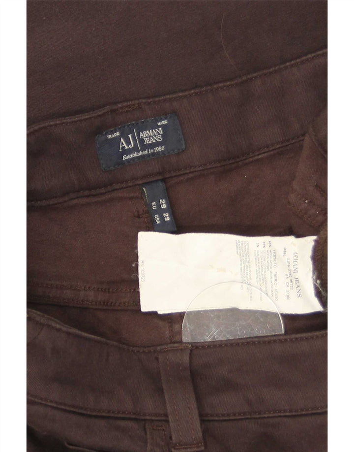 Γυναικείο Armani Flared Jeans W29 L30 Brown Modal