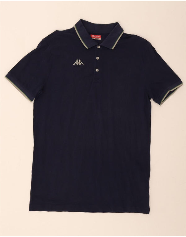 Ανδρικό πουκάμισο πόλο Kappa XL Navy Blue Cotton