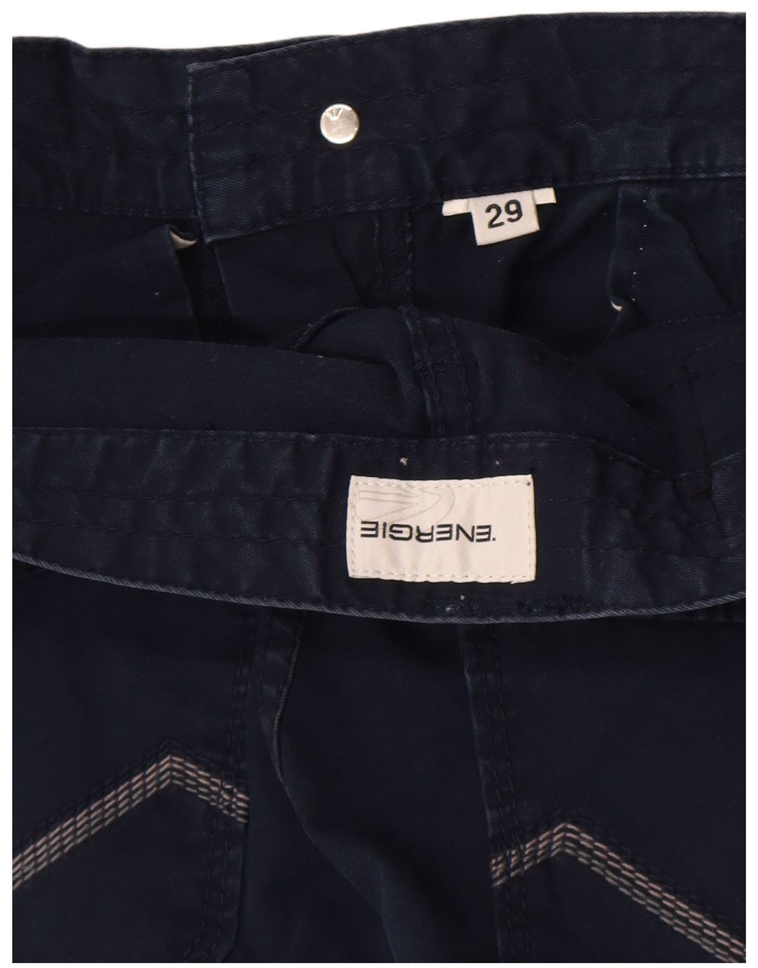Ανδρικό σορτς Chino ENERGIE W29 Small Navy Blue