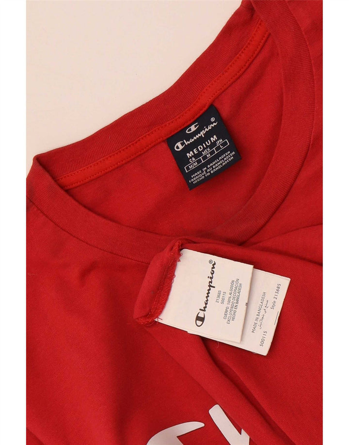 Ανδρικό T-Shirt Champion Graphic Top Medium Red