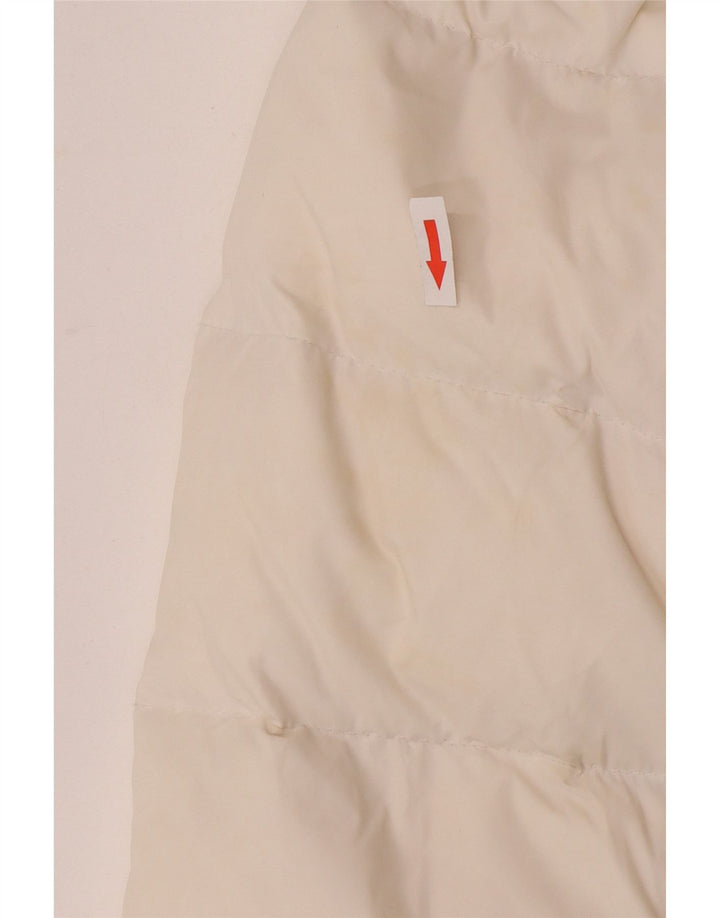 Phard Γυναικείο μπουφάν με κουκούλα UK 14 Medium White Nylon
